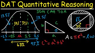 DAT Math Quantitative Reasoning Review [upl. by Uwkuhceki]