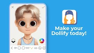 Dollify App  Create your own Dolls [upl. by Eiznekcam]