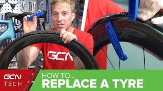 How To Change A Tyre On Your Road Bike [upl. by Atronna]