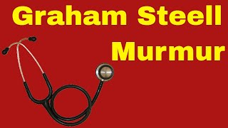 Graham Steell Murmur in Pulmonary Hypertension [upl. by Arrehs]