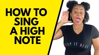 HOW TO SING HIGHER NOTES WITHOUT STRAINING  Vocalfy [upl. by Nihs197]