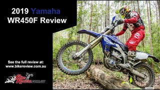 2019 Yamaha WR450F Full Review [upl. by Ytirev187]