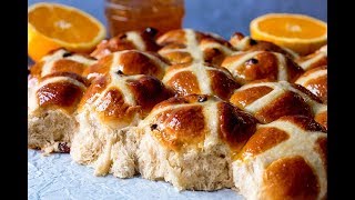 Hot Cross Buns Recipe [upl. by Annelak416]