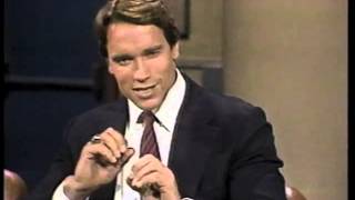 Arnold Schwarzenegger on Letterman June 27 1984 [upl. by Assila]