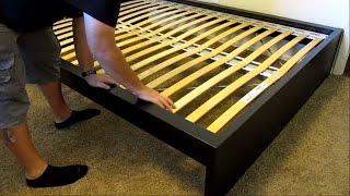 IKEA Malm high bed assembly  DETAILED [upl. by Xuerd]