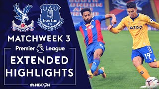 Crystal Palace v Everton  PREMIER LEAGUE HIGHLIGHTS  9262020  NBC Sports [upl. by Notac551]