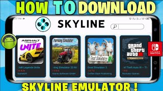 🔥How To Download Skyline Emulator For Android 2025 [upl. by Acisset]