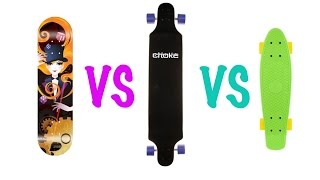 What to choose Skateboard Longboard or Cruiser [upl. by Evelyn591]