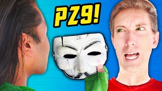 PZ9 FACE REVEAL UNMASKING Finds Clue Under Beard Extreme Hide and Seek Challenge vs New Hacker [upl. by Estell]