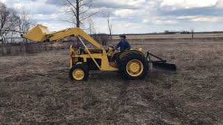 Massey 65 1959 Hydraulics and 210 Loader [upl. by Sansone206]