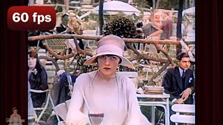 A Day in 1920s Paris  1927 Enhanced Film  4K 60fps [upl. by Akemor]