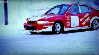 Rally Car Vs Bobsleigh  Top Gear [upl. by Ardnu378]