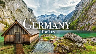 Top 10 Places To Visit In Germany  4K Travel Guide [upl. by Goldberg]