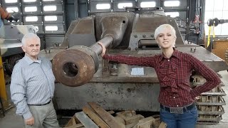 Hilary Doyle shows StuG III G in amazing original condition  NACC Ft Benning [upl. by Igic297]