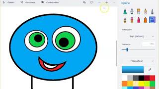 Bojanje 3D Paint 3D  crtanje pomoću osnovnih alata [upl. by Acinomaj232]