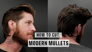 How to cut a Mullet  Mullet Haircut Tutorial [upl. by Aicilegna]