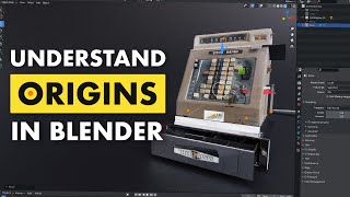 How to Move the Origin Point in Blender With Simple Techniques [upl. by Streetman]