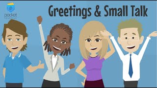 Greetings and Small Talk  Short English Conversations for Daily Life [upl. by Cassil]