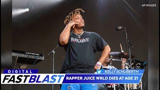 Rapper Juice WRLD Dies at 21 [upl. by Corson]