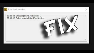 Failed to install BattleEye Service FIX 100 working PUBG Fortnite R6 [upl. by Hewes]