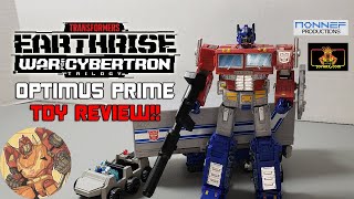 Transformers Earthrise Optimus Prime Review [upl. by Lauralee]