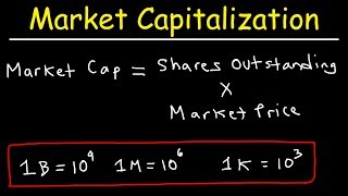 Market Capitalization of Stocks [upl. by Mozart]