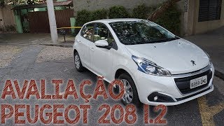 Avaliação Peugeot 208 12 Puretec [upl. by Ynafetse]