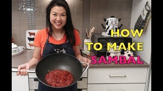 How to make Sambal  Suitable for Vegetarians [upl. by Aliber627]