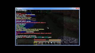 Minecraft Bukkit Server Plugin 181  Essentials Groupmanager 1185 Tutorial in Deutsch [upl. by Sama]