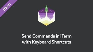 Send Commands in iTerm with Keyboard Shortcuts [upl. by Ahsile]