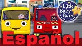 Las ruedas del autobús  Parte 11  Canciones infantiles  LittleBabyBum [upl. by Bodkin]