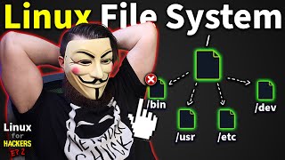 the Linux File System explained in 1233 seconds  Linux for Hackers  EP 2 [upl. by Alimak]