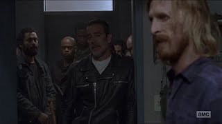 Negan Catches Dwight In His Deceit  The Walking Dead 8x15 [upl. by Ykcim209]