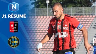 J1 I US Boulogne – FC Chambly Oise 11 le résumé I National FFF 20212022 [upl. by Nacim]