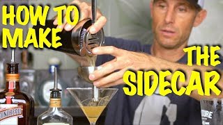 The Sidecar Drink Recipe  Bartending 101 [upl. by Dolores425]