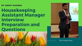 Housekeeping Manager Interview Questions and Preparation [upl. by Jewett921]