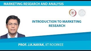 Lecture 1Introduction to Marketing Research [upl. by Krahmer]