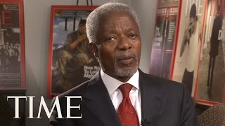 TIME Magazine Interviews Kofi Annan [upl. by Nivloc276]