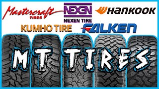 MT Tire Comparison 5 Tires You Need To See Mastercraft Kumho Nexen Falken Hankook [upl. by Elatnahc]