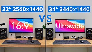 32” 1440p vs 34” 1440p Ultrawide Which One Is The Best For You [upl. by Raychel]