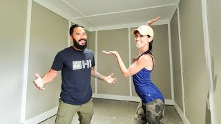 STUNNING TRANSFORMATION Finishing Interior OSB Walls  Building Our Own DIY Tiny Home [upl. by Luciano]