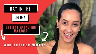 Day in the Life of a Content Marketing Manager [upl. by Avlem]