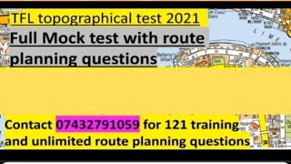 Topographical Skills Assessment Test 2021Full Mock test with Route planning questions [upl. by Adamek]