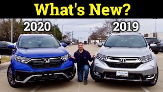 2020 Honda CRV vs 2019 Honda CRV  Heres Whats Different With Each Trim [upl. by Nanyt]