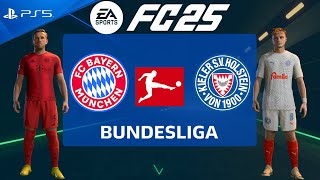 FC 25  Bayern Munich vs Holstein Kiel  Bundesliga 202425  PS5 [upl. by Winne]