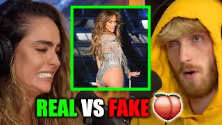 SOMMER RAY TALKS FAKE VS REAL 🍑s [upl. by Cirilo290]