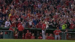 Pujols hits a tworun shot for No 500 [upl. by Bowman]