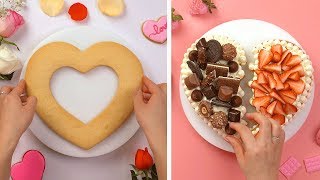 So Yummy Happy Valentines Day Cake Decorating Ideas  Most Satisfying Cake Videos [upl. by Junji]