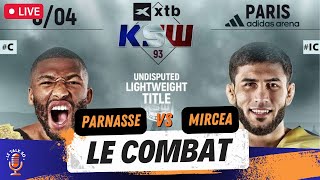 SALAHDINE PARNASSE VS VALERIU MIRCEA  LIVE  KSW93 [upl. by Ettelliw836]