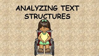 Reading Comprehension Strategies  Analyzing Text Structures [upl. by Fira623]